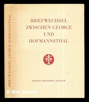 Seller image for Briefwechsel zwischen George und Hofmannsthal for sale by MW Books