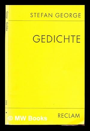 Seller image for Gedichte for sale by MW Books