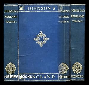 Seller image for Johnson's England : an account of the life & manners of his age - complete in two volumes for sale by MW Books