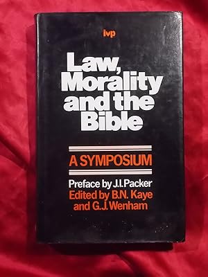 Seller image for LAW, MORALITY AND THE BIBLE. A SYMPOSIUM. for sale by Gage Postal Books