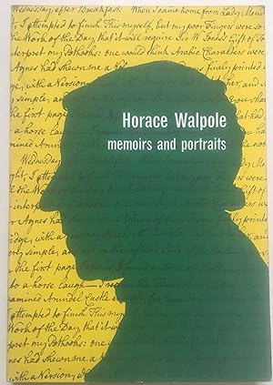 Seller image for Horace Walpole - Memoirs And Portraits for sale by Bookenastics