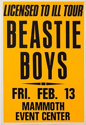 Beastie Boys Licensed to Ill Tour at Mammoth Event Center