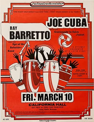 Ray Barretto & Joe Cuba at California Hall