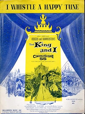 Seller image for SHEET MUSIC: "I Whistle a Happy Tune".from the Musical play, The King and I for sale by Dorley House Books, Inc.