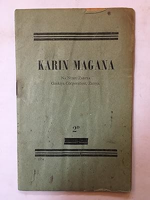 Karin magana [Proverbs]