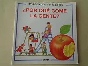 Bild des Verkufers fr Por qu come la gente? zum Verkauf von GALLAECIA LIBROS