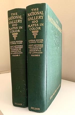 Seller image for The National Gallery: 100 Plates in Color [2 Volumes, complete] for sale by Randall's Books