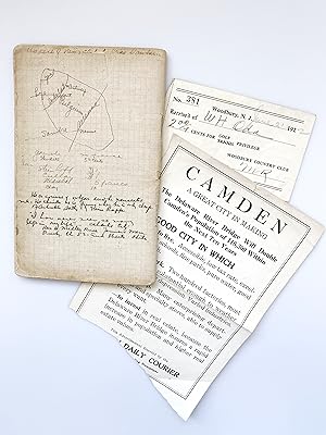 1919 TO 1922 ORIGINAL HANDWRITTEN DIARY OF AN AMERICAN WWI SOLDIER RETURNING HOME TO A COUNTRY IN...