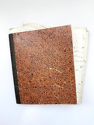 Seller image for 1855 Original Handwritten Notebook and Relic of Yale Scholarship by a Prominent 19th Century American Academic for sale by Katz Fine Manuscripts Inc.