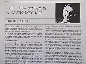 Image du vendeur pour The China Syndrome: A Cautionary Tale (Libertarian Alliance Scientific Notes No. 2) mis en vente par Bloomsbury Books