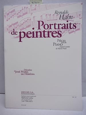 Image du vendeur pour Reynaldo Hahn: Portraits de Peintres (Piano) Piano mis en vente par Imperial Books and Collectibles