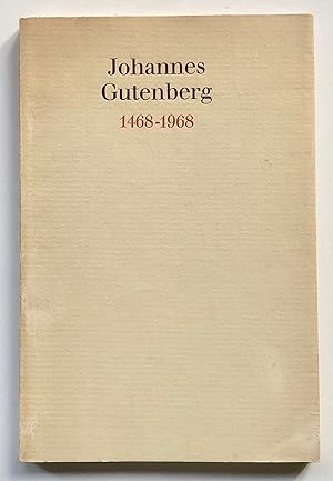 Seller image for Johannes Gutenberg Vom Bleibuchstaben zum Computer for sale by George Ong Books