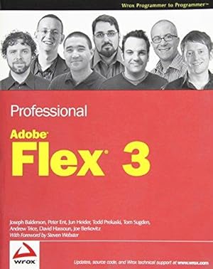 Bild des Verkufers fr Professional Adobe Flex 3 (Wrox Programmer to Programmer) zum Verkauf von WeBuyBooks