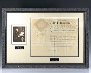 John Hancock Signed Document.