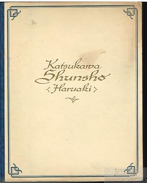 Bild des Verkufers fr Katsukawa Shunsho (Haruaki) Ostasiatische Graphik, Band III zum Verkauf von Leipziger Antiquariat