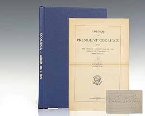 Address of President Coolidge before the Annual Convention of the American Farm Bureau Federation.
