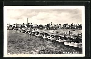Ansichtskarte Baghdad, Maud-Bridge