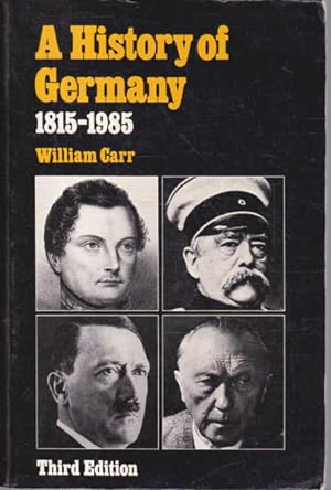 A History of Germany 1815-1985