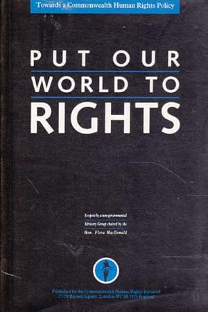 Put Our World to Rights: Towards a Commonwealth Human Rights Policy