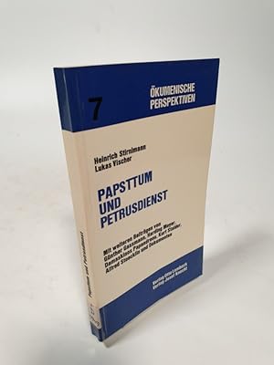 Bild des Verkufers fr Papsttum und Petrusdienst. Mit weiteren Beitrgen von Gnther Gassmann, Harding Meyer, Damaskinos Papandreou, Kurt Stadler, Alfred Stoecklin und Dokumenten. zum Verkauf von Antiquariat Bookfarm