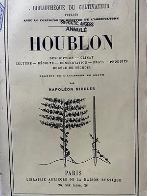 Houblon. Description, Climat, Culture, Recolte, Conservation, Frain, Produits, Modele De Sechoir