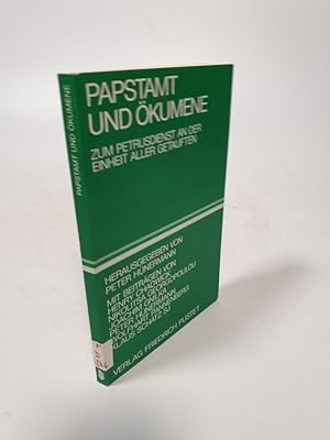 Image du vendeur pour Papstamt und kumene. Zum Petrusdienst an der Einheit aller Getauften. Hrsg. von Peter Hnermann. mis en vente par Antiquariat Bookfarm