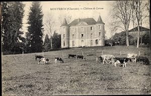 Seller image for Ansichtskarte / Postkarte Montbron Charente, Chateau de Lavau for sale by akpool GmbH