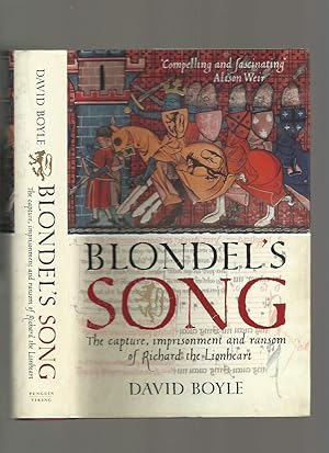 Seller image for Blondel's Song; the Capture, Imprisonment and Ransom of Richard the Lionheart for sale by Roger Lucas Booksellers