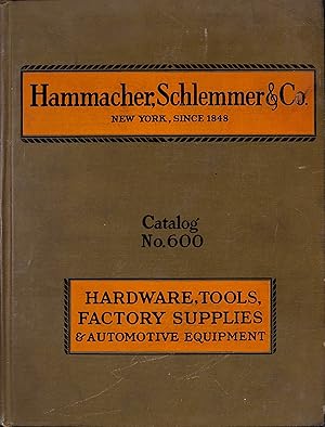 Hammacher, Schlemmer & Co Catalog No. 600