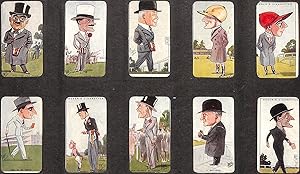 50 'Turf Personalities Ogden's Cigarette Cards