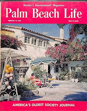 Palm Beach Life Society's International Magazine: February 12, 1958