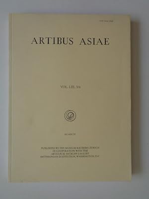 ARTIBUS ASIAE VOL. LIII, 3/4