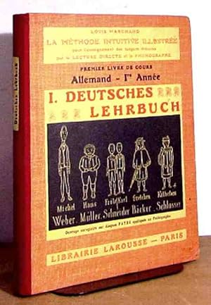 Bild des Verkufers fr DEUTSCHES LEHRBUCH - PREMIER LIVRE DE COURS ALLEMAND -1ERE ANNEE zum Verkauf von Livres 113