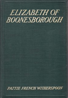 Elizabeth of Boonesborough, and other poems