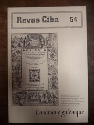 Imagen del vendedor de Revue Ciba 54: L'anatomie galenique, a la venta por Antiquariat Orban & Streu GbR