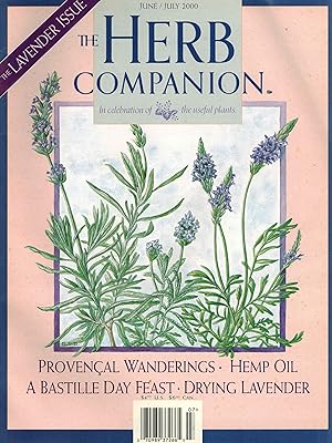Herb Companion Magazine June July 2000 - Lavender Issue