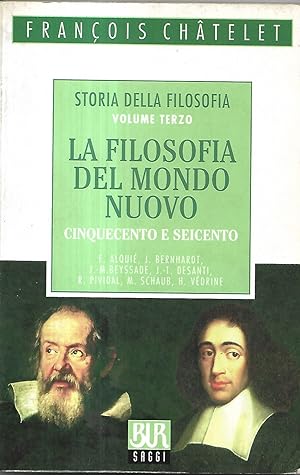 Immagine del venditore per Storia della filosofia - La filosofia del mondo nuovo cinquecento e seicento venduto da Libreria Del Corso