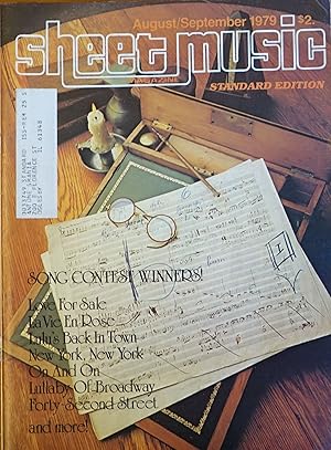 Seller image for Sheet Music Magazine: August/September 1979 Volume 3, Number 6 (Standard edition) for sale by Faith In Print