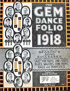 The Gem Dance Folio for 1918. Selected From the Season's Most Popular Song Successes