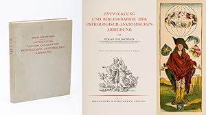 Image du vendeur pour Entwicklung und Bibliographie der Pathologisch-Anatomischen Abbildung. [Mit Autograph: TLS - Mit einem zweiseitigen Brief an Dr.Krieg in Wien, der von Goldschmid den Entwurf eines Nekrologs zu Georges Sarton erhofft hatte und diesen in Form dieses Briefs bekommt (von Goldschmid voll signiert) / Typed Letter (two pages, signed) by Edgar Goldschmid; the letter being a draft of an obituary on Georges Sarton (in german)]. mis en vente par Inanna Rare Books Ltd.