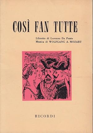 Immagine del venditore per Cos fan tutte venduto da Laboratorio del libro