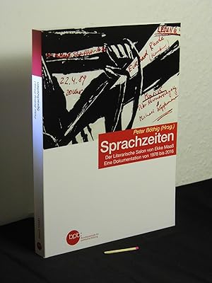 Sprachzeiten : der Literarische Salon von Ekke Maaß : eine Dokumentation von 1978 bis 2016 - aus ...