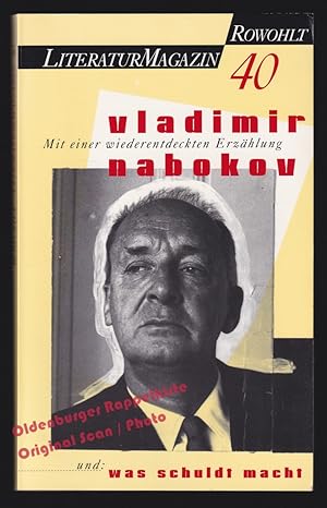 Literaturmagazin 40.: Vladimir Nabokov: Mit einer wiederentdeckten Erzählung - Lüdke, Martin/ Sch...