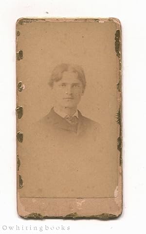 [Photograph]: Small Carte de Visite Photograph Ambrose White Vernon - Dartmouth Yale Harvard