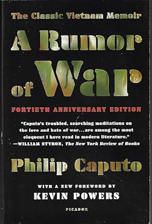 Seller image for A RUMOR OF WAR for sale by Books from the Crypt