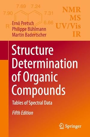 Seller image for Structure Determination of Organic Compounds : Tables of Spectral Data for sale by AHA-BUCH GmbH