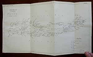 Flores Island Indonesia Dutch East Indies Maumere 1905 G. Kolff Dutch map