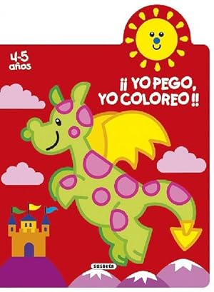 Bild des Verkufers fr Yo pego, yo coloreo!! Edad: 4-5 +. zum Verkauf von La Librera, Iberoamerikan. Buchhandlung