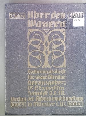 Seller image for Unser Vorbild. - in: ber den Wassern. Halbmonatschrift fr schne Literatur. 1. Jhg. Heft 9. for sale by books4less (Versandantiquariat Petra Gros GmbH & Co. KG)