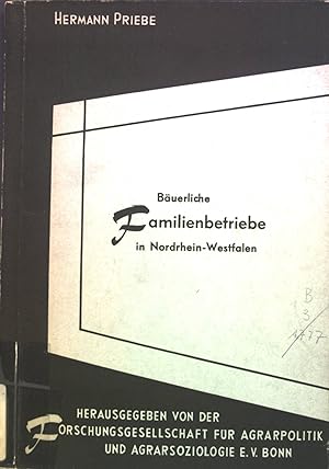 Bild des Verkufers fr Buerliche Familienbetriebe in Nordrhein-Westfalen. zum Verkauf von books4less (Versandantiquariat Petra Gros GmbH & Co. KG)